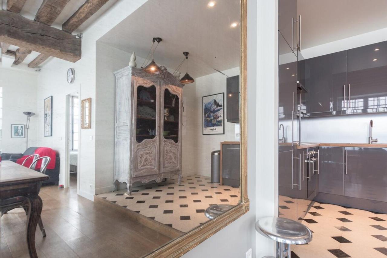 Charming Appartment In Le Marais Paris Eksteriør billede